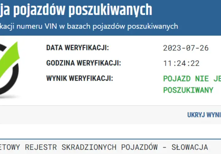 Jak sprawdzić czy auto jest kradzione? Weryfikacja Legalności