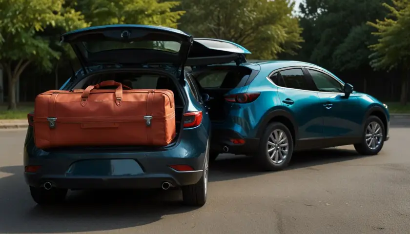 Który model Mazdy ma najbardziej pojemny bagażnik? 3 vs 6 vs CX-30