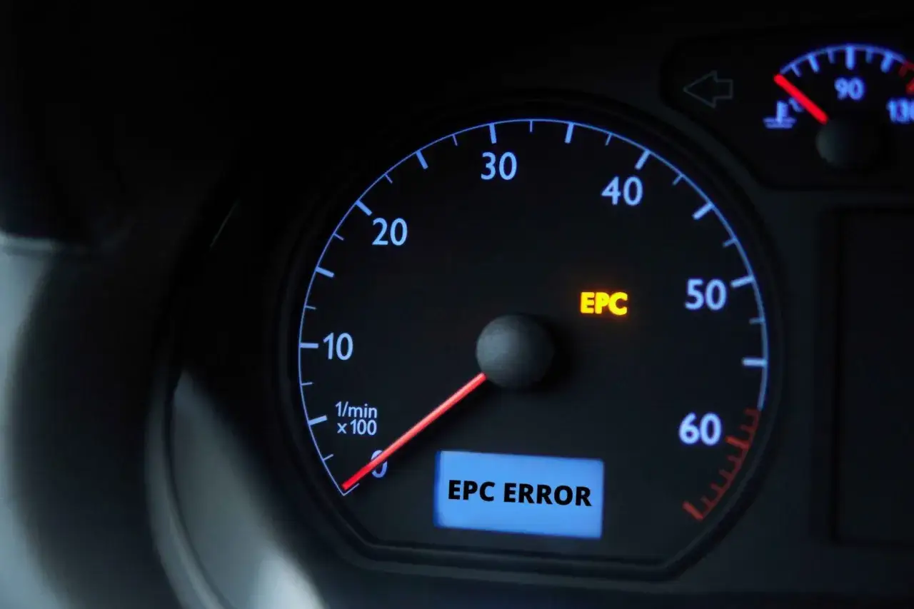 Kontrolka EPC świeci się na desce rozdzielczej, sygnalizując błąd. Co oznacza kontrolka EPC? To sygnał, że coś jest nie tak z układem sterowania silnikiem.